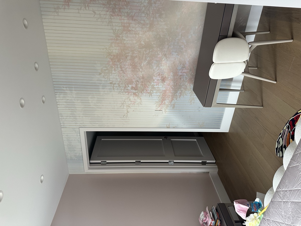Cherry blossom mural wallpaper installation by J&B Painting in Central New Jersey