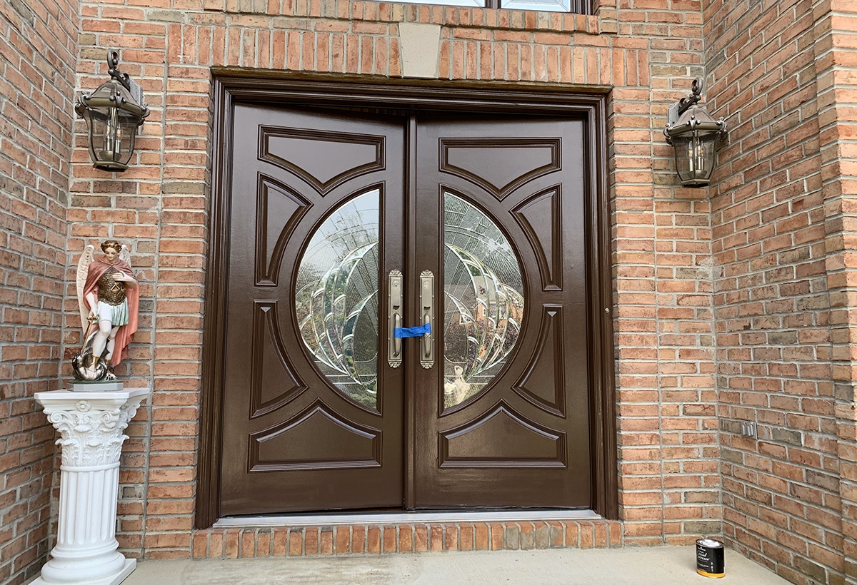 Brown Front Door